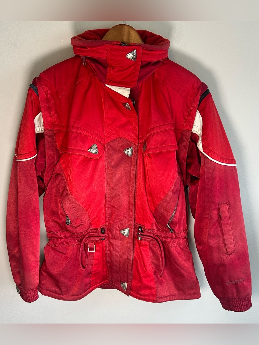 Vintage 1990s Spyder Entrant GII Thinsulate Lite Loft Ski Jacket Women’s M Red